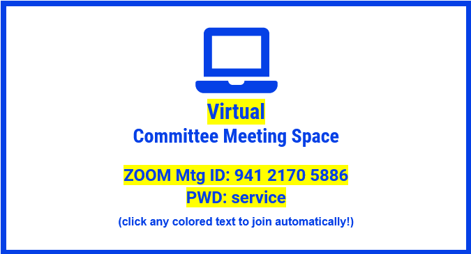 SIA Web Committee Meeting (Virtual) @ Virtual Committee Space (ZOOM Meeting)